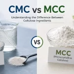 CMC vs MCC comparison for food and pharmaceutical formulations
